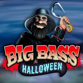 Big Bass Halloween logo by Pragmatic Play at Hugo CasinoBig Bass Halloween