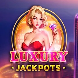 Jackpots logo of Luxury Jackpots from Triple Cherry at Hugo Casino