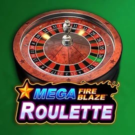 Mega Fire Blaze Roulette slot logo by Playtech at Hugo Casino