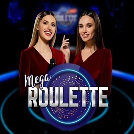 Mega Roulette slot icon by Pragmatic Play, available at Hugo Casino