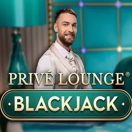 Privé Lounge Blackjack slot icon by Pragmatic Play, available at Hugo Casino