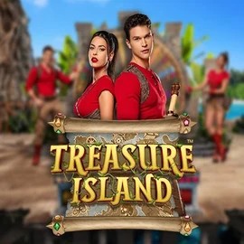 Treasure Island logo by Pragmatic Play at Hugo Casino